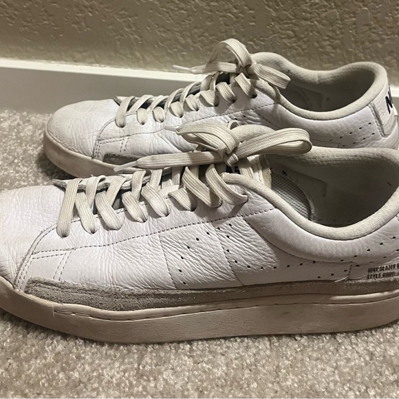 Men's Nike Blazer Low X White Lace-Up Sneakers Size 9 DA2045-100 - Picture 8 of 11